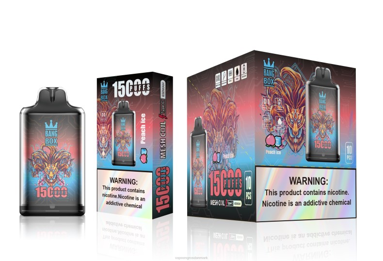 Vape Wholesale In Denmark - Bang Box s1-15000 pust fersken is ZXHN102