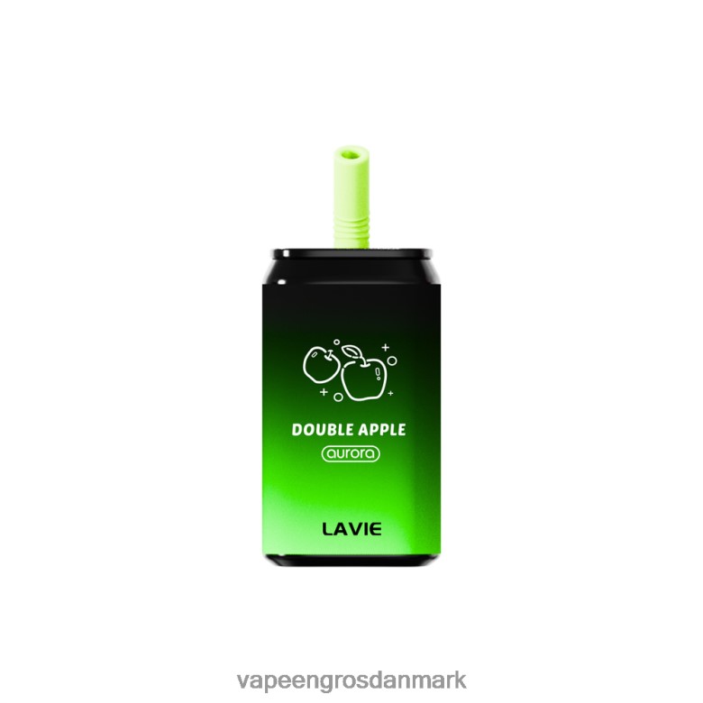 Vape Engros Danmark - LAVIE Aurora 11000 pust F4ZFFD142 dobbelt æble
