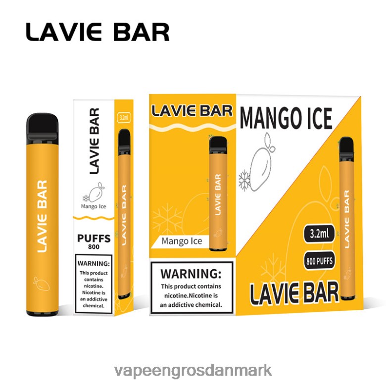 E Væske Aalborg - LAVIE BAR 800 pust F4ZFFD309 mango is