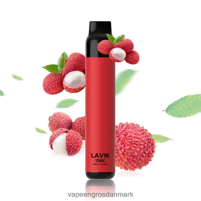 E Væske Med Nikotin - LAVIE BAR 5000 sug - max F4ZFFD278 frisk litchi