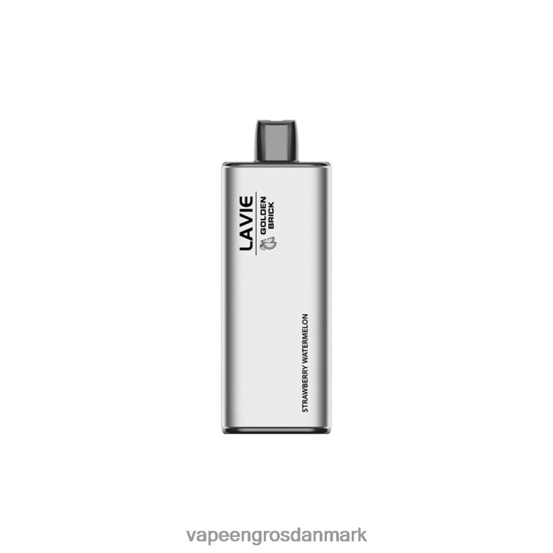 Vape Wholesale Helsingør - LAVIE GOLDEN BRICK 10000 pust F4ZFFD66 jordbær vandmelon