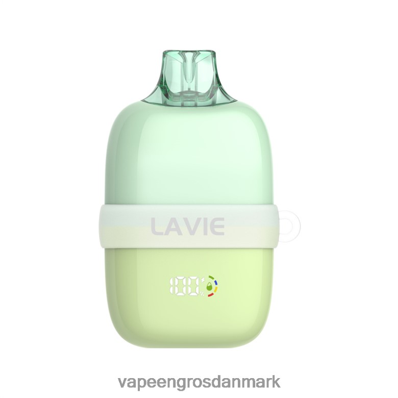Vape Engros Danmark - LAVIE INSIDER 12000 pust F4ZFFD92 grøn æbleis