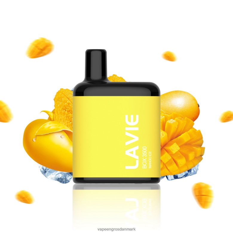E Væske Med Nikotin - LAVIE BOX 3500 pust F4ZFFD208 mango is