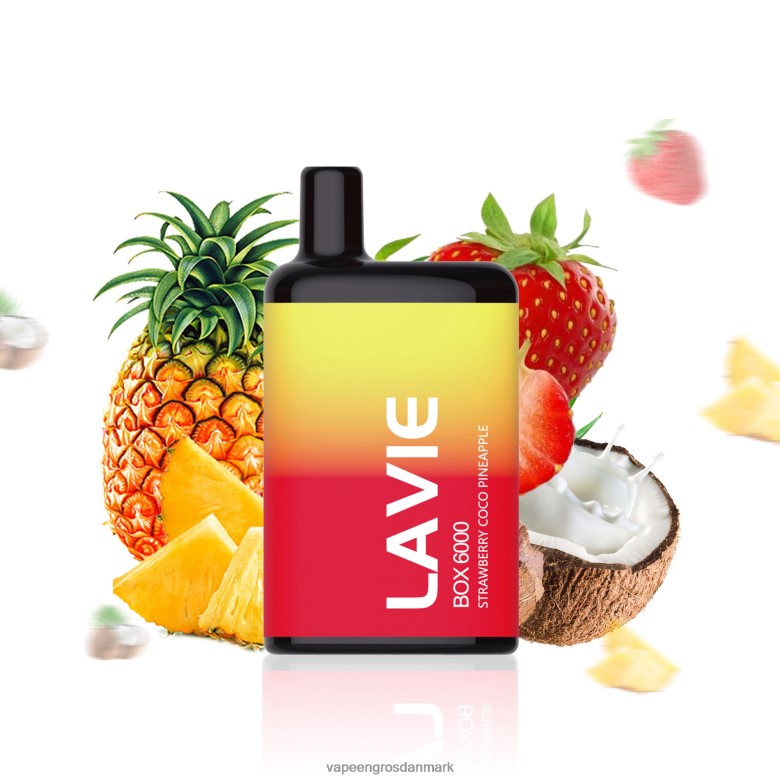 Vape Shops In Denmark - LAVIE BOX 6000 pust F4ZFFD205 jordbær coco ananas