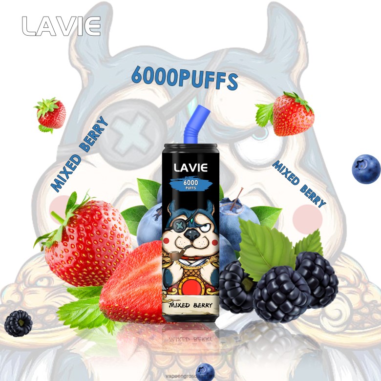 Vape Engros Danmark - LAVIE Coke BAR 6000 pust F4ZFFD272 blandet bær