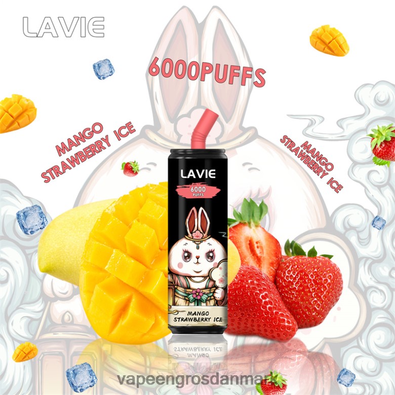 Vape Wholesale København - LAVIE Coke BAR 6000 pust F4ZFFD273 mango jordbær is