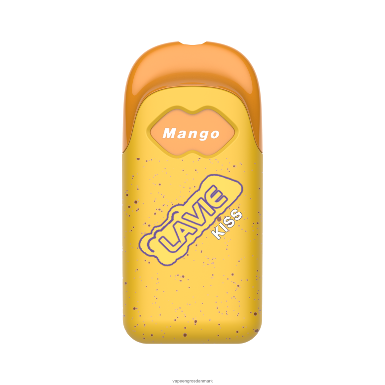 E Væske Med Nikotin - LAVIE KISS 8000 pust F4ZFFD108 mango