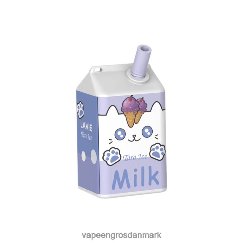 E-Væske Med Frugtsmag Og Nikotin - LAVIE MILK 7000 pust F4ZFFD180 taro is