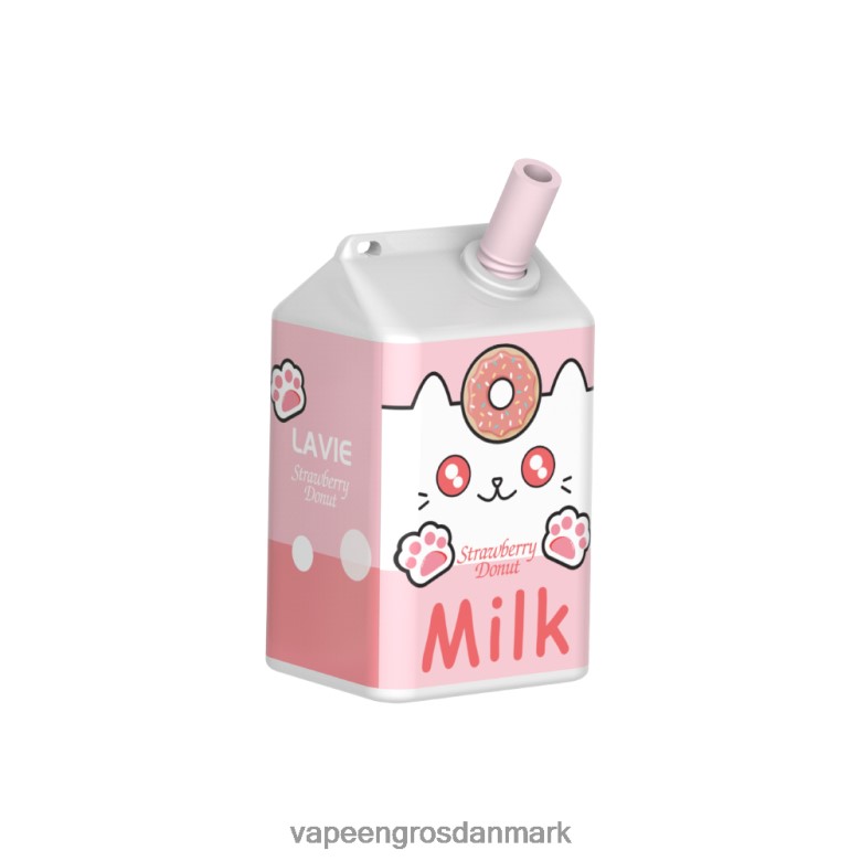 E Væske Med Smag - LAVIE MILK 7000 pust F4ZFFD177 jordbær donut