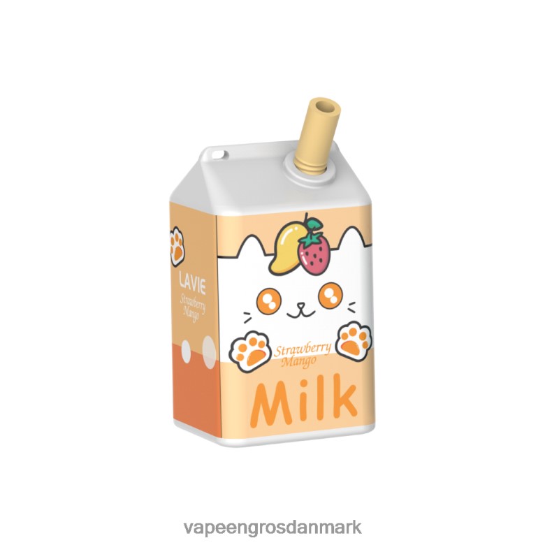 Vape Engros Danmark - LAVIE MILK 7000 pust F4ZFFD182 jordbær mango