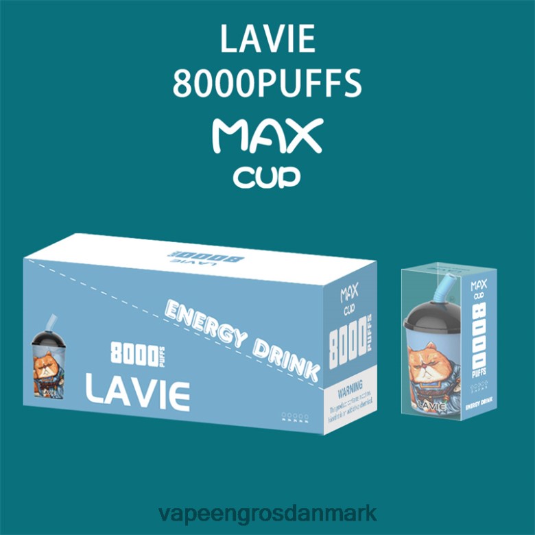 E Væske Aalborg - LAVIE Max Cup 8000 pust F4ZFFD259 energidrik