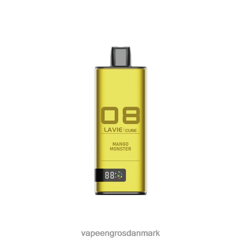 Vape Engros Danmark - LAVIE Cube 20000 pust F4ZFFD42 mango monster
