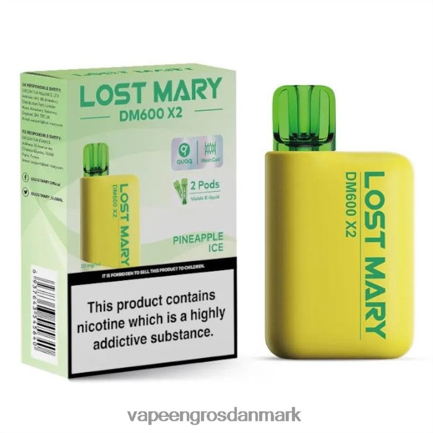 E Væske Med Smag ananas is RLD6X477 LOST MARY DM600 X2