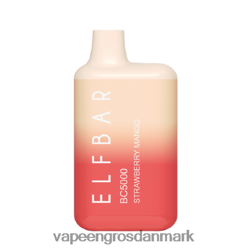 E Væske Aalborg jordbær mango RLD6X309 ELFBAR BC5000
