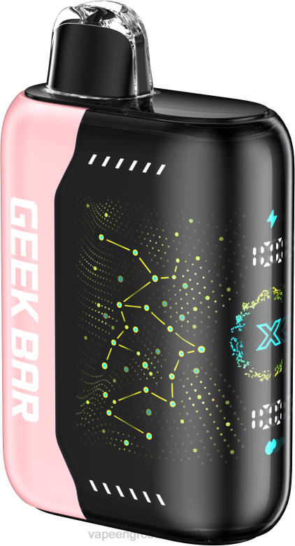 E Væske Aalborg - GEEK BAR puls x JD669 jordbær b-pop