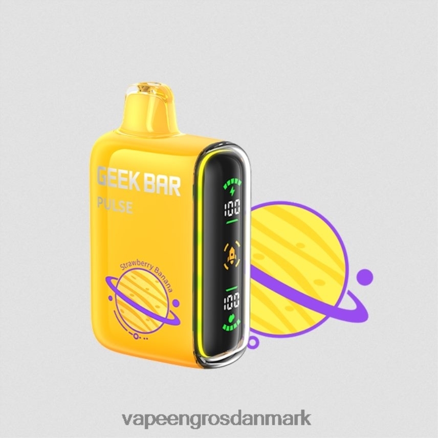 Vape Shops In Denmark jordbær banan RLD6X75 GEEK BAR Pulse planet edition 7500 pust/15000 pust