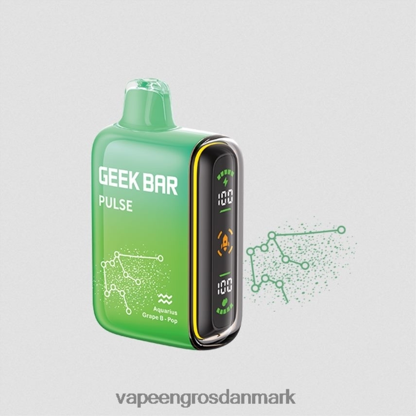 Vape Wholesale Danmark drue blæse pop RLD6X71 GEEK BAR Pulse zodiac edition 7500 pust/15000 pust