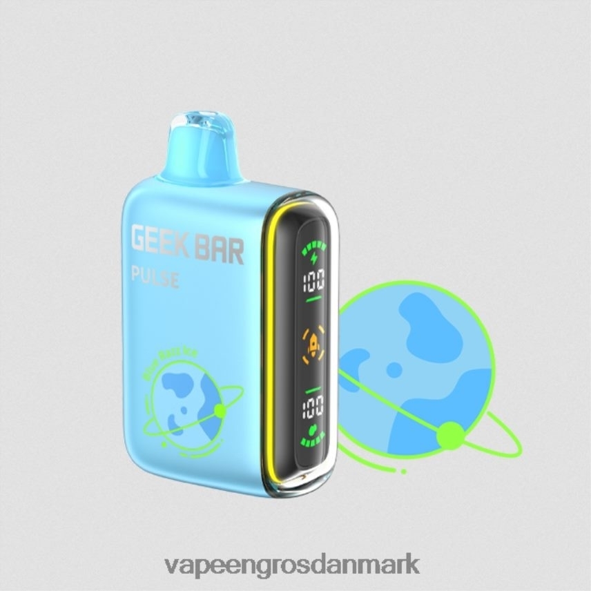 Vape Wholesale Helsingør blå razz is RLD6X76 GEEK BAR Pulse planet edition 7500 pust/15000 pust