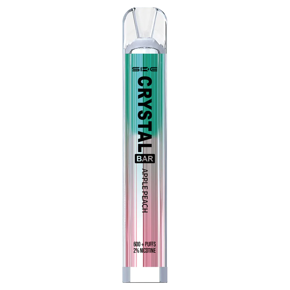 Vape Wholesale Helsingør æble fersken RLD6X266 SKE Crystal Bar engangs vape 600 pust
