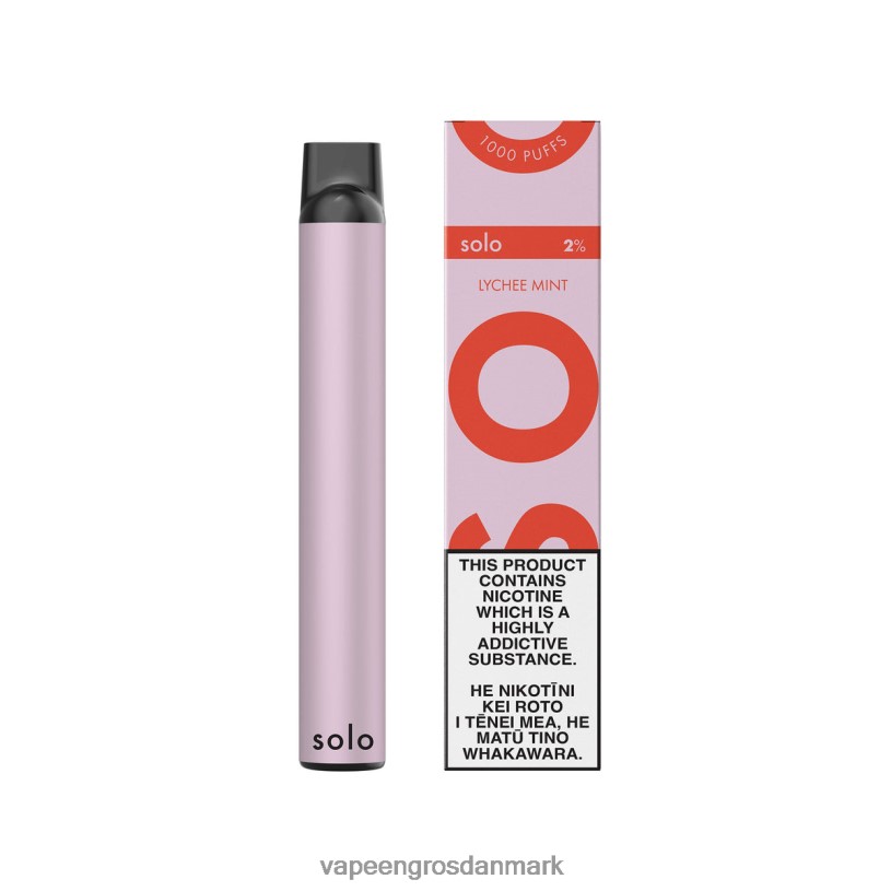 E Væske Aalborg - Solo engangs vape litchi mynte LFBTL9