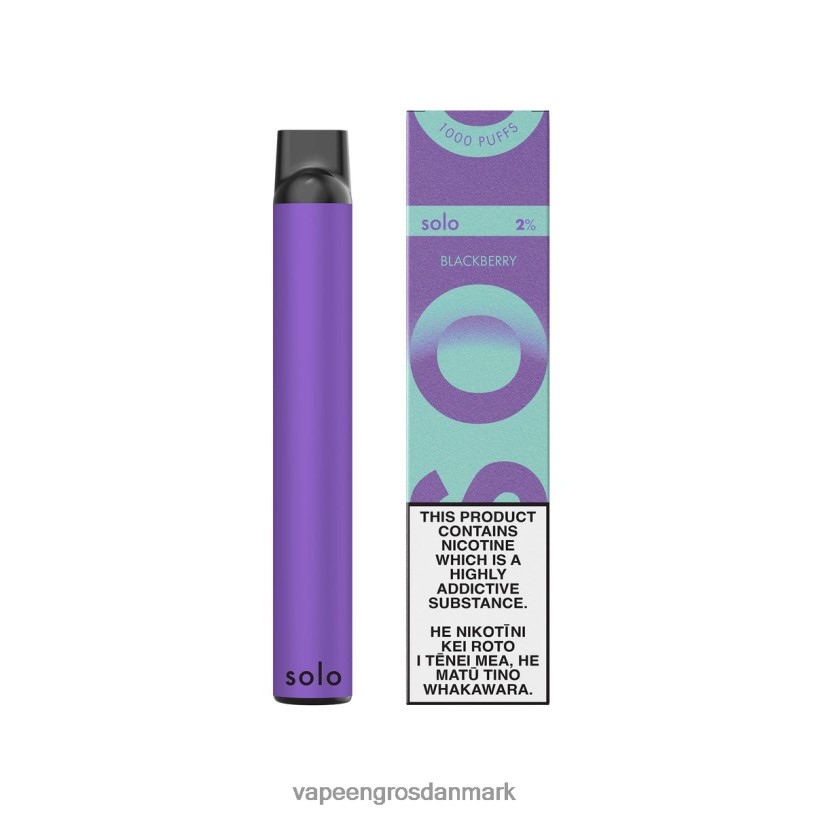 Vape Engros Danmark - Solo engangs vape paradis samling brombær LFBTL22