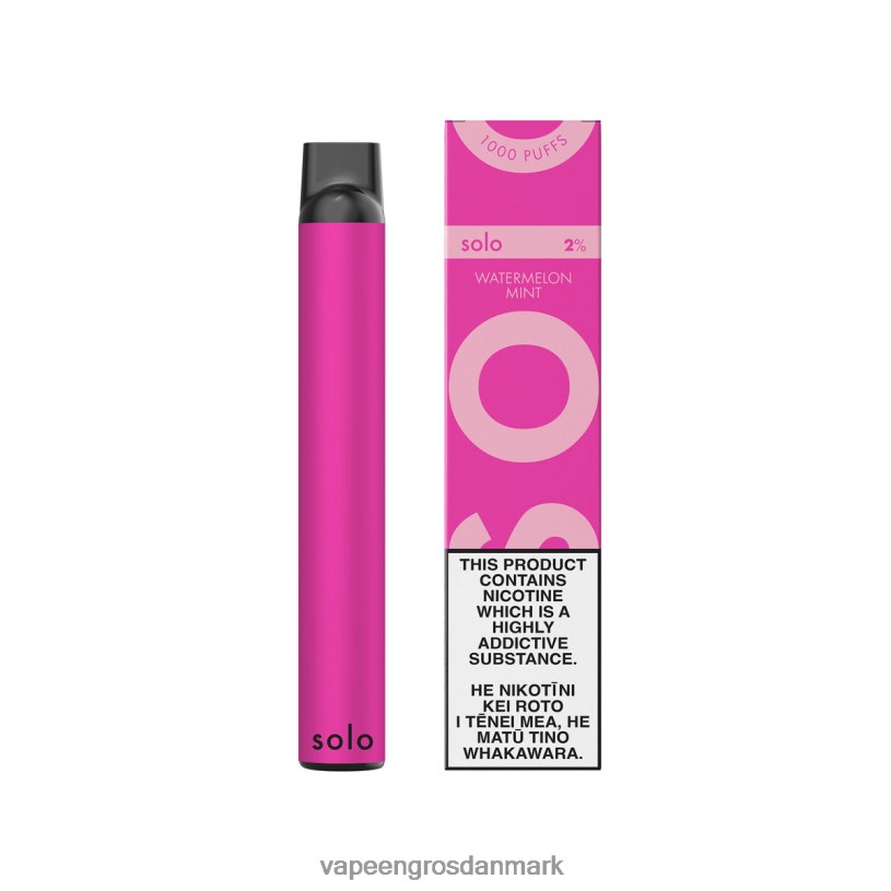 Vape Engros Danmark - Solo engangs vape vandmelon mynte LFBTL2