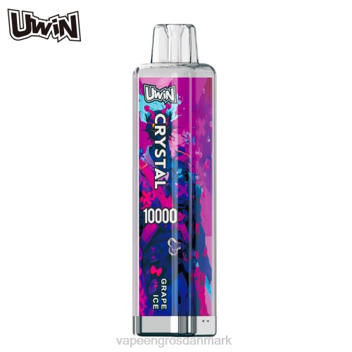 E Væske Med Smag - UWIN CRYSTAL 10000 engangs vape drue is 668ZN22
