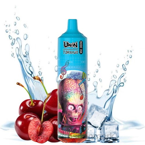 Vape Wholesale Helsingør - UWIN CRYSTAL 35k engangsvape kirsebæris 668ZN221
