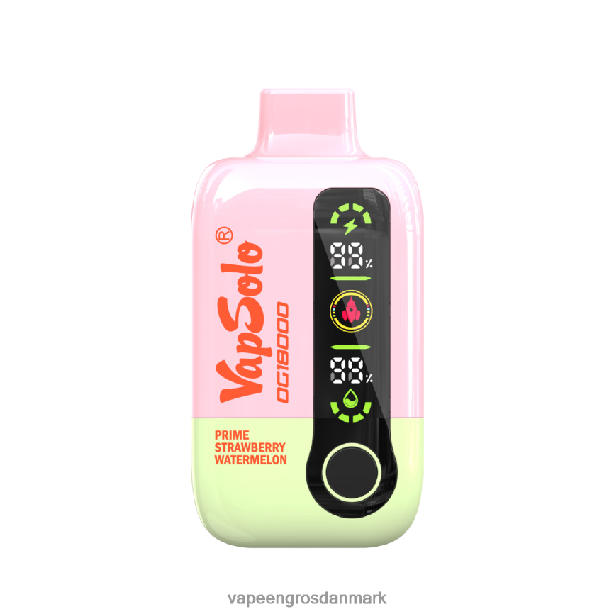 Vape Wholesale Helsingør - VapSolo dg18000 prime jordbær vandmelon 6426446