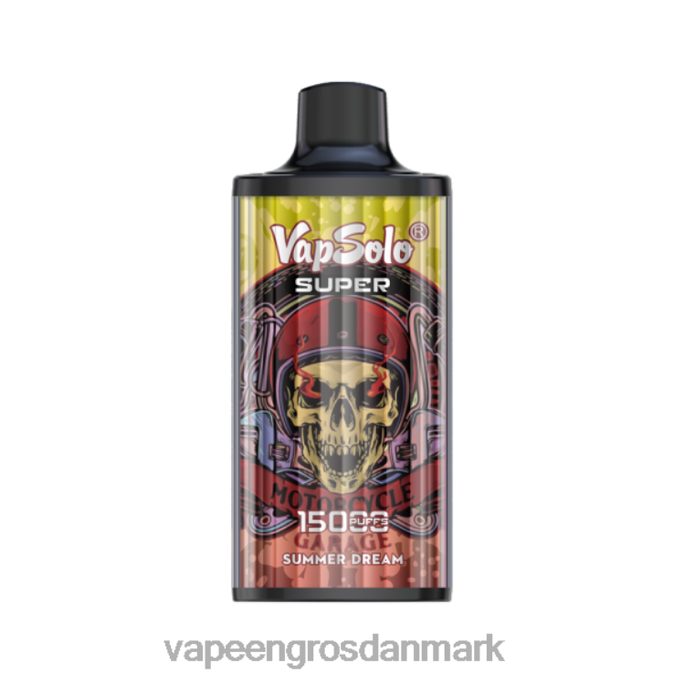 E Væske Med Nikotin - Vapsolo SUPER engangs vape sommer drøm 2NZN8118