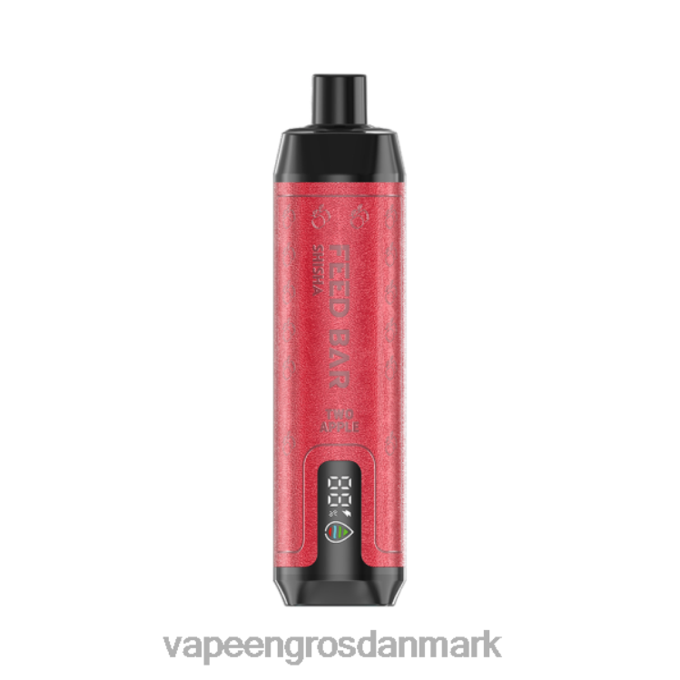 Vape Wholesale Helsingør - Vapsolo SHISHA engangs vape to æbler 2NZN8106