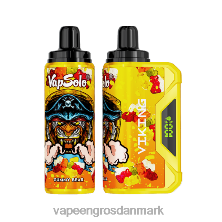 Vape Wholesale København - Vapsolo VIKING engangs vape gummibjørn 2NZN8133