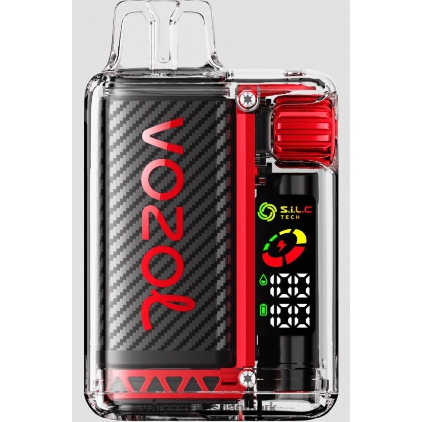Vape Shops In Denmark jordbær hindbær kirsebær RLD6X5 VOZOL VISTA 16000/20000 5 %