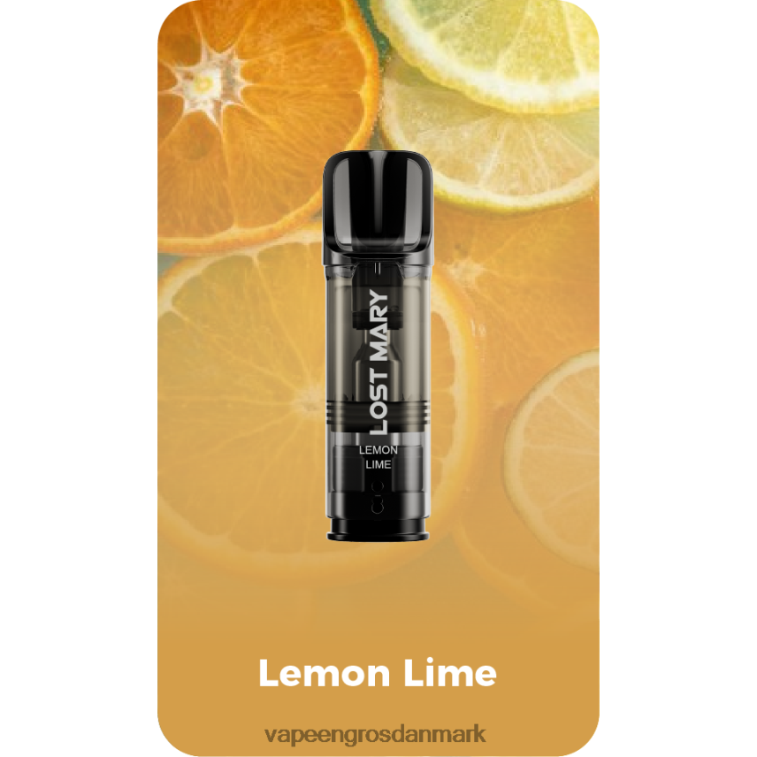 Vape Shops In Denmark citron lime RLD6X425 LOST MARY Tappo forudfyldte udskiftningspuder
