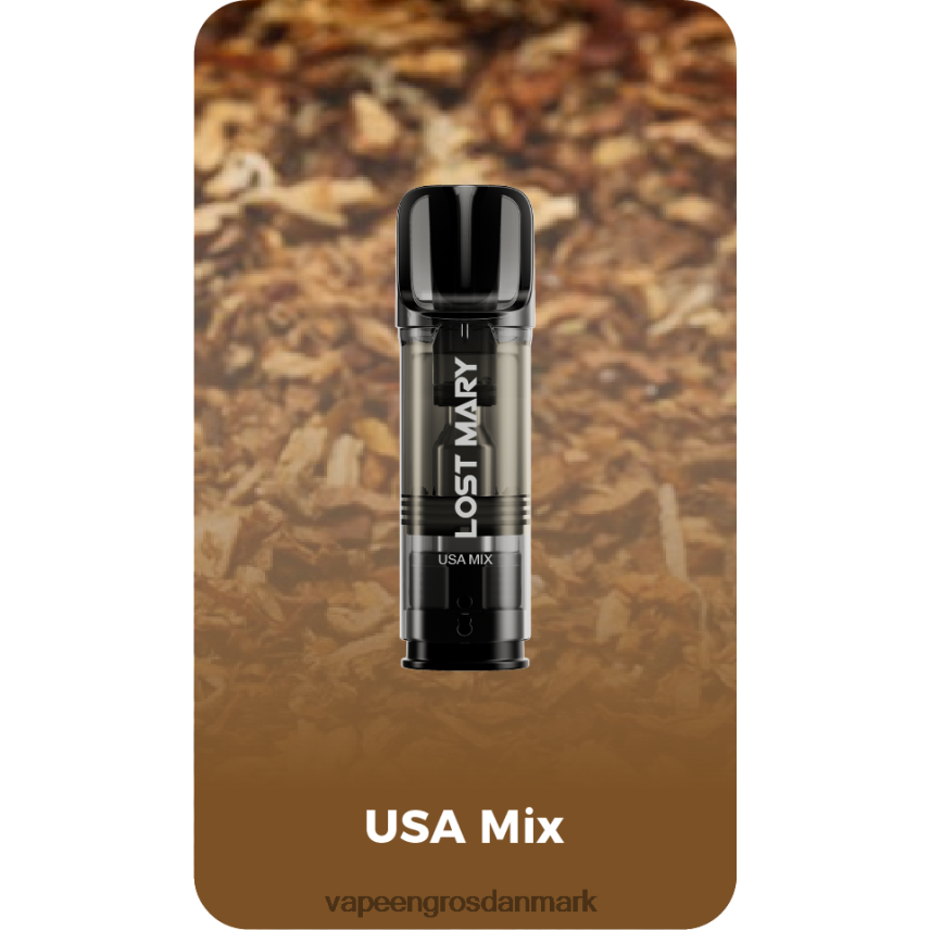 Vape Wholesale København usa blanding RLD6X433 LOST MARY Tappo forudfyldte udskiftningspuder
