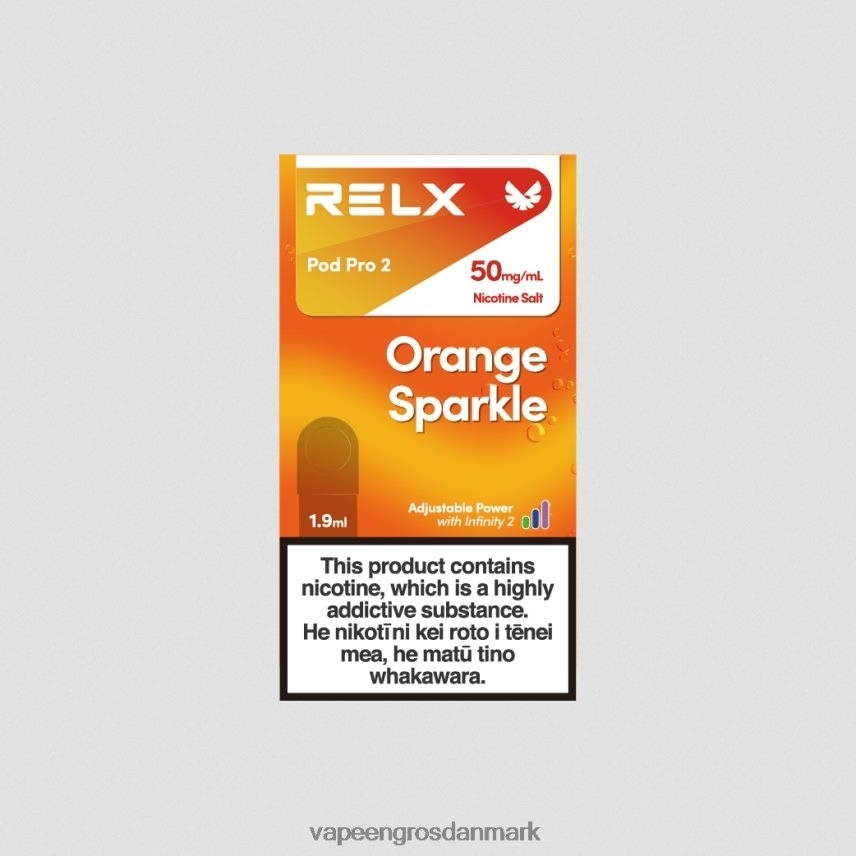 E-Væske Med Frugtsmag Og Nikotin orange gnistre RLD6X240 RELX Pod Pro 2