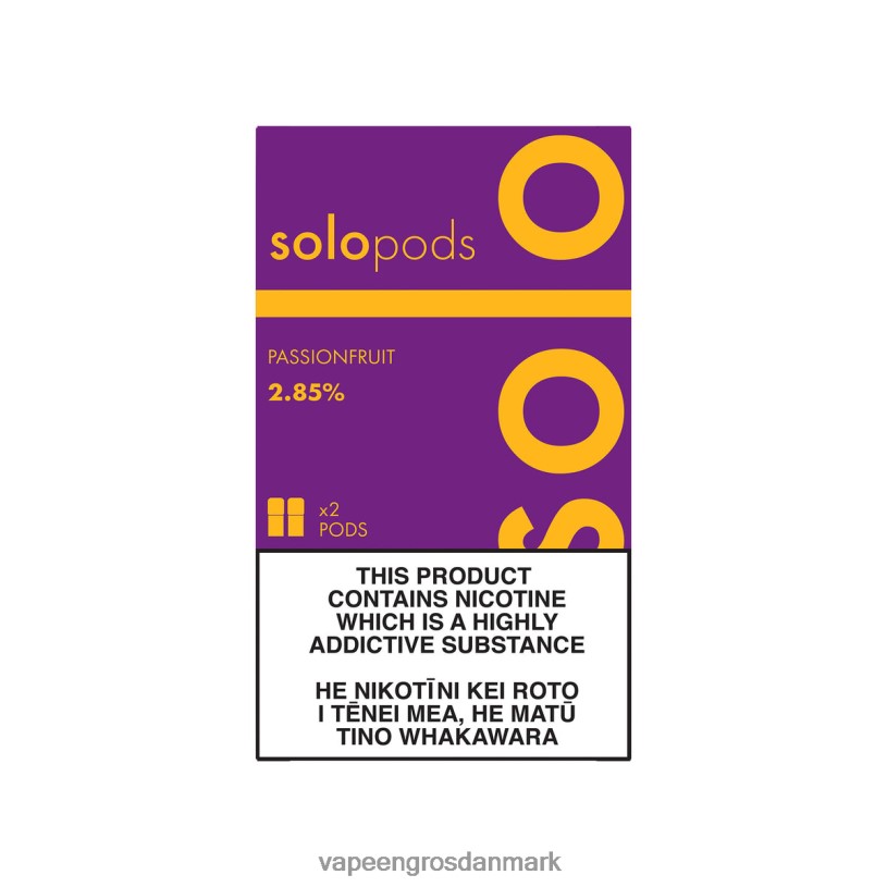 Vape Wholesale Helsingør - Solo erstatning pod 2-pak passionsfrugt LFBTL56
