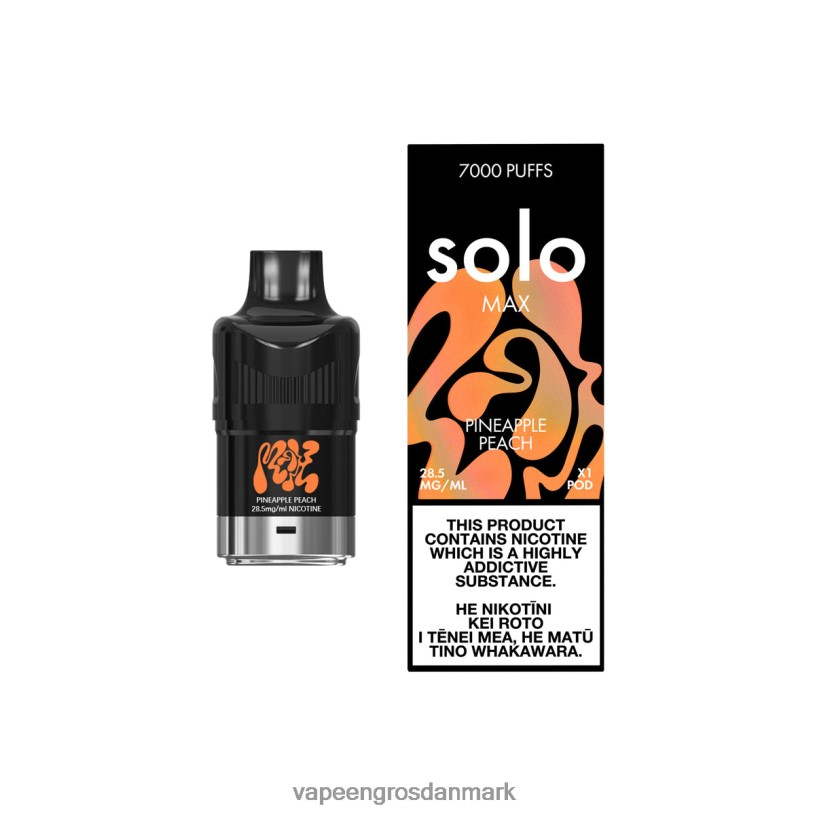 Vape Shops In Denmark - Solo MAX pod ananas fersken LFBTL85