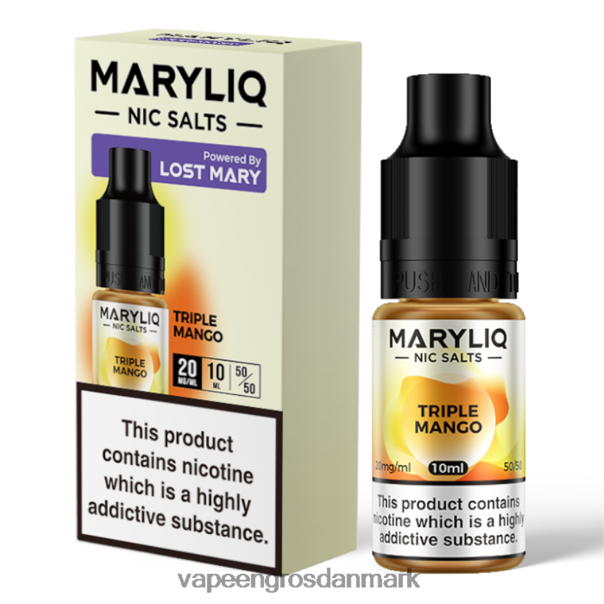 E Væske Aalborg tredobbelt mango RLD6X459 LOST MARY MARYLIQ nic salte - 10ml - 20mg