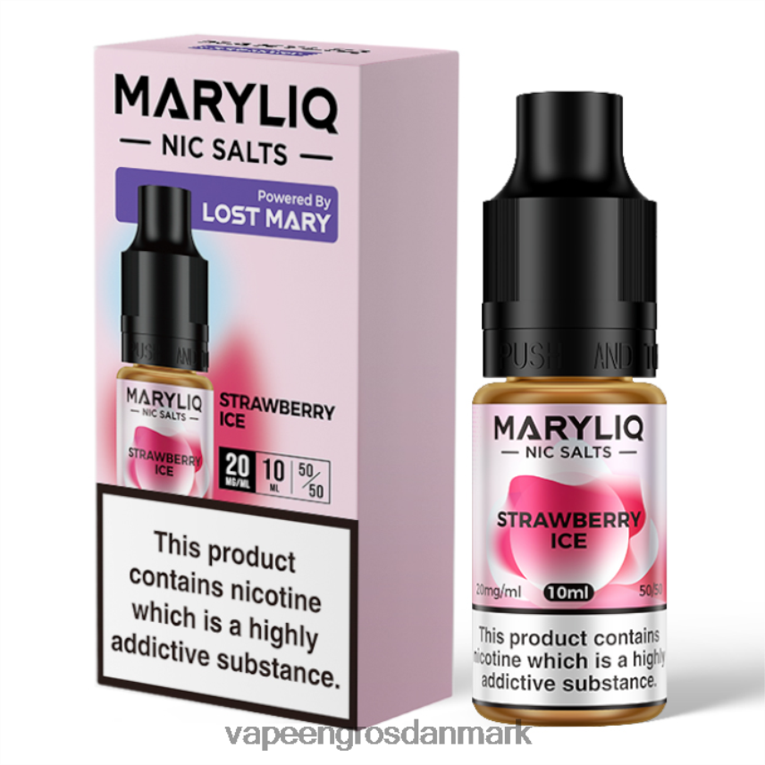 E Væske Med Smag jordbæris RLD6X457 LOST MARY MARYLIQ nic salte - 10ml - 20mg