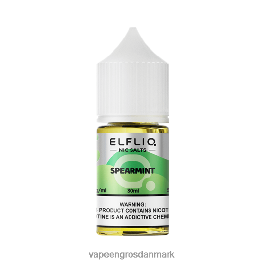 E Væske Aalborg - ELFBAR ELFLIQ Nic salt 30 ml Spearmint 4HP08429