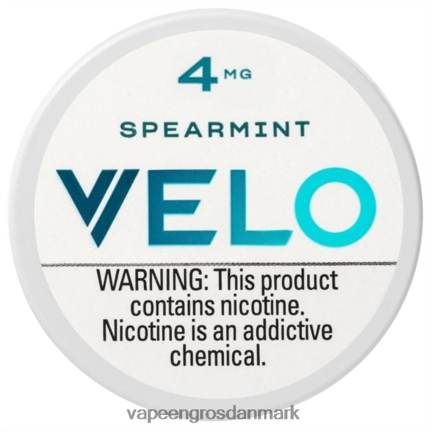 E-Væske Med Frugtsmag Og Nikotin grønmynte RLD6X40 VELO nikotinpose 4mg