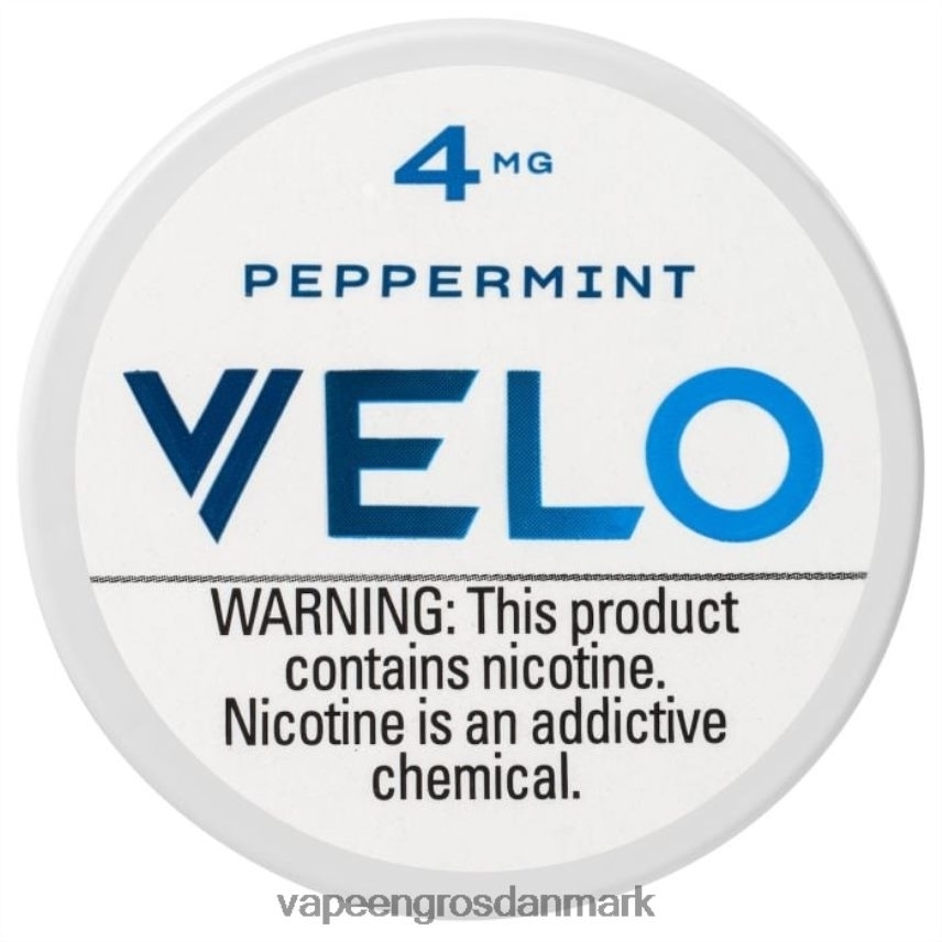 Vape Wholesale Danmark pebermynte RLD6X41 VELO nikotinpose 4mg