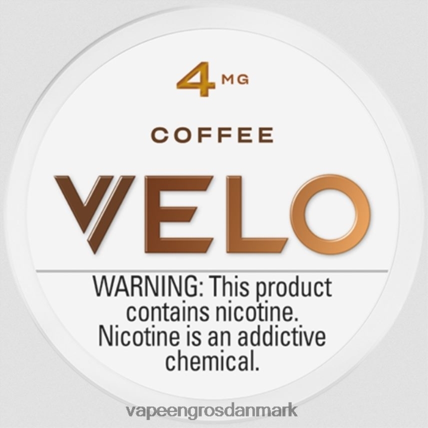Vape Wholesale København kaffe RLD6X43 VELO nikotinpose 4mg