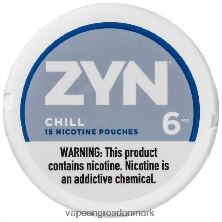 Vape Wholesale Danmark chill RLD6X21 ZYN nikotinpose 6mg