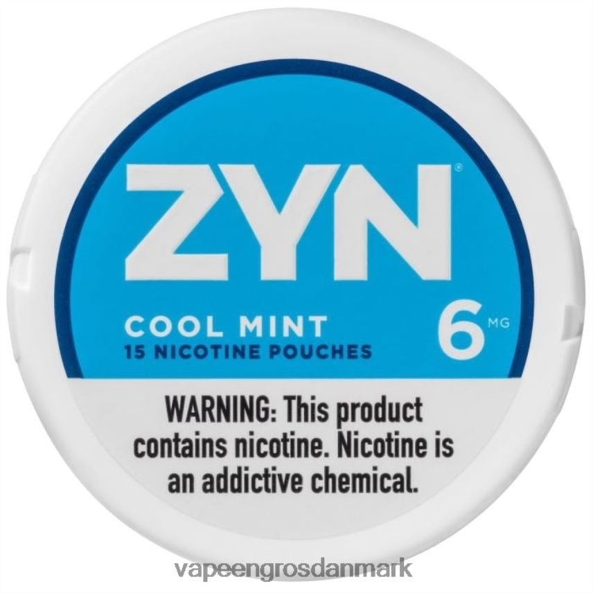 Vape Wholesale Helsingør kølig mynte RLD6X16 ZYN nikotinpose 6mg