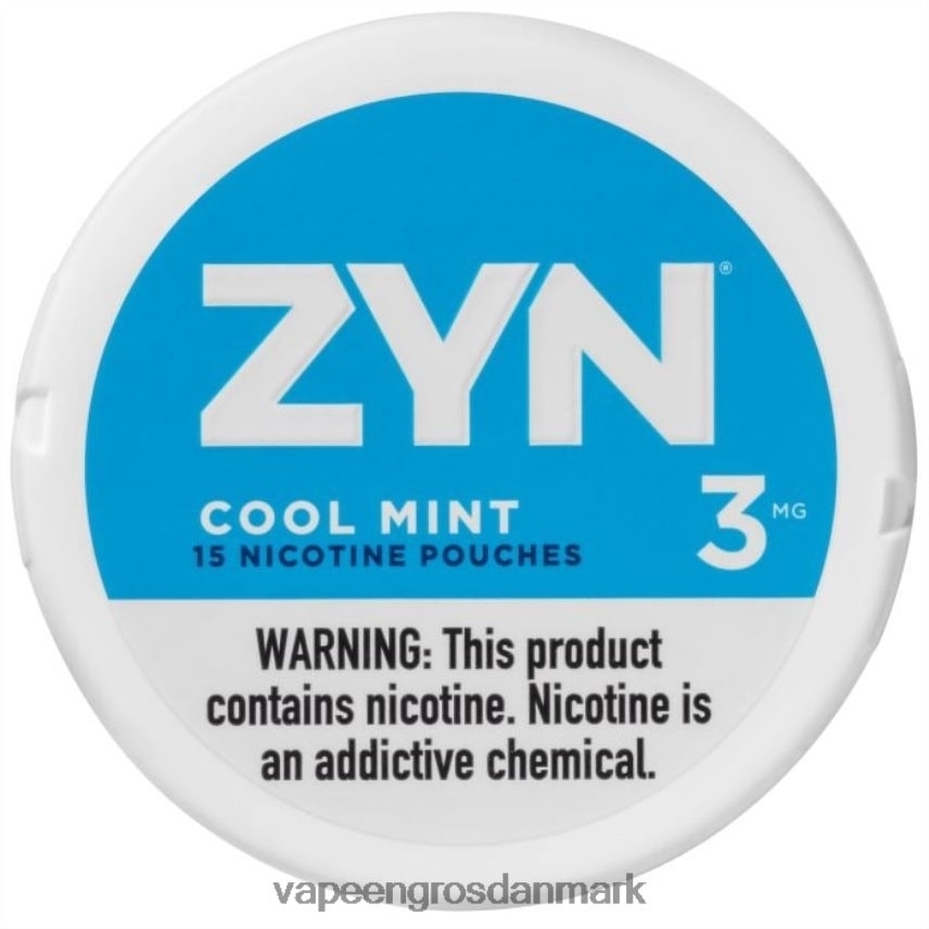 Vape Wholesale Helsingør kølig mynte RLD6X26 ZYN nikotinpose 3mg