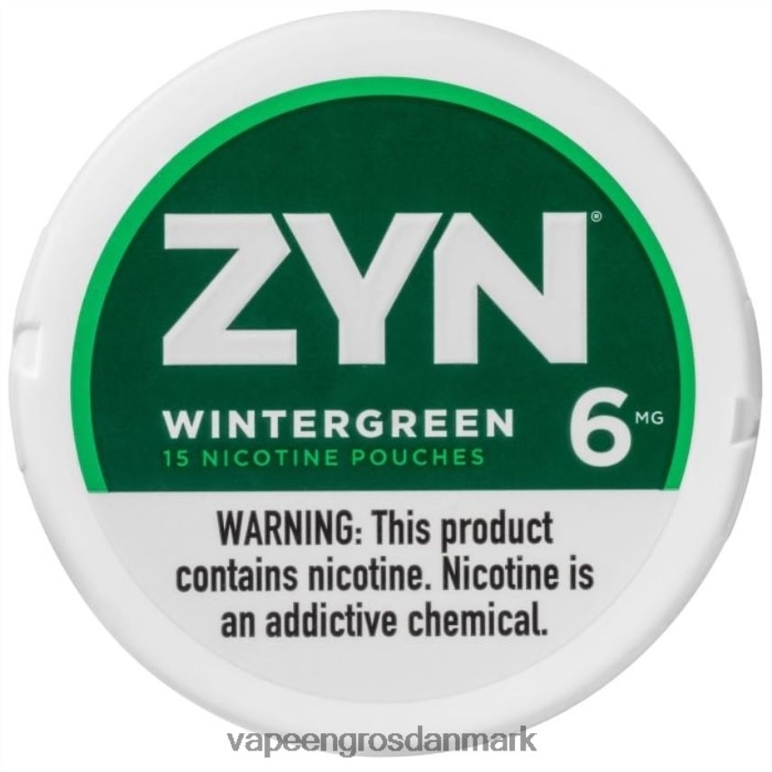 Vape Wholesale In Denmark vintergrøn RLD6X14 ZYN nikotinpose 6mg