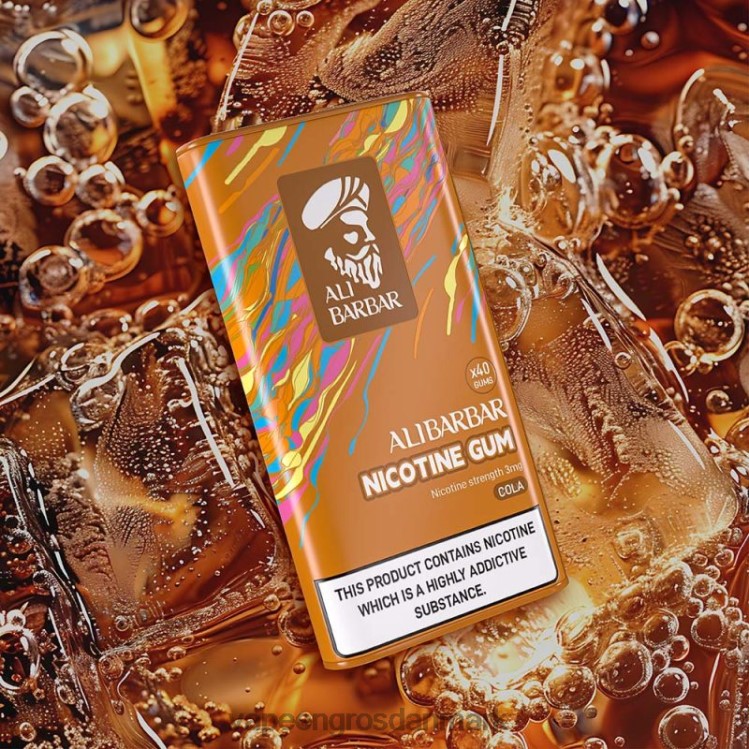 Vape Wholesale Danmark - Alibarbar nikotintyggegummi cola 2NZN881