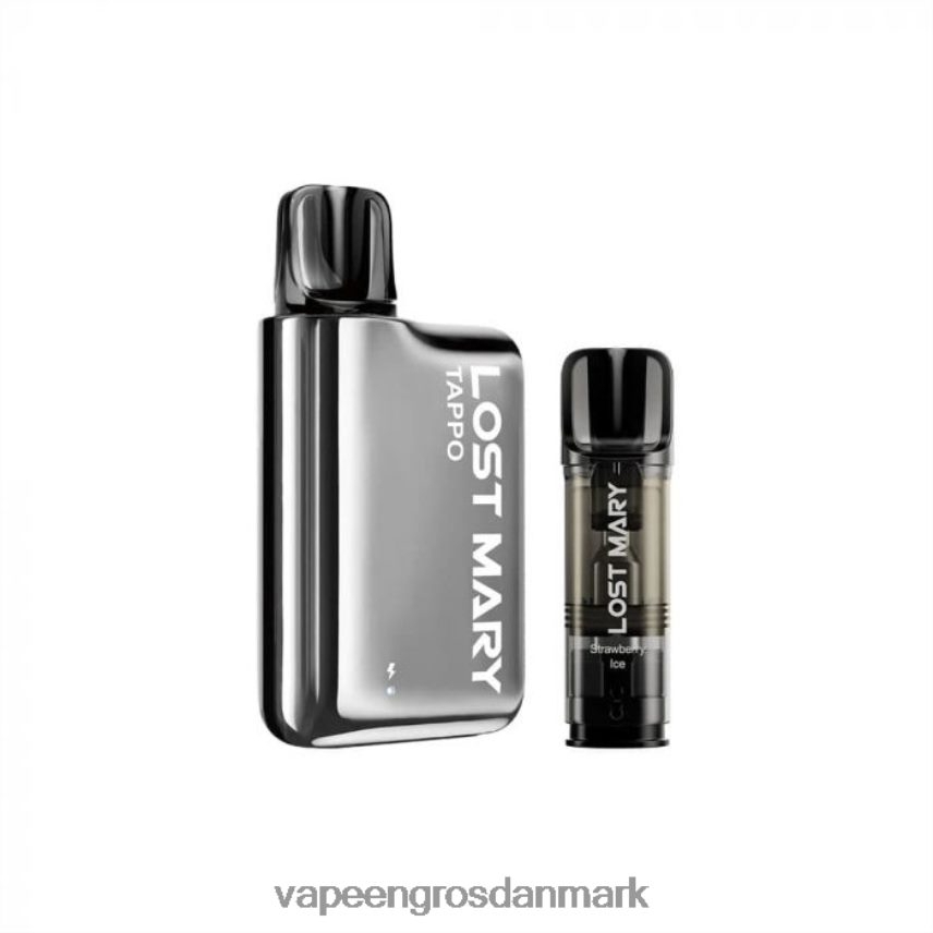 E Væske Med Nikotin sølv rustfri x jordbæris RLD6X438 LOST MARY Tappo pod vape kit